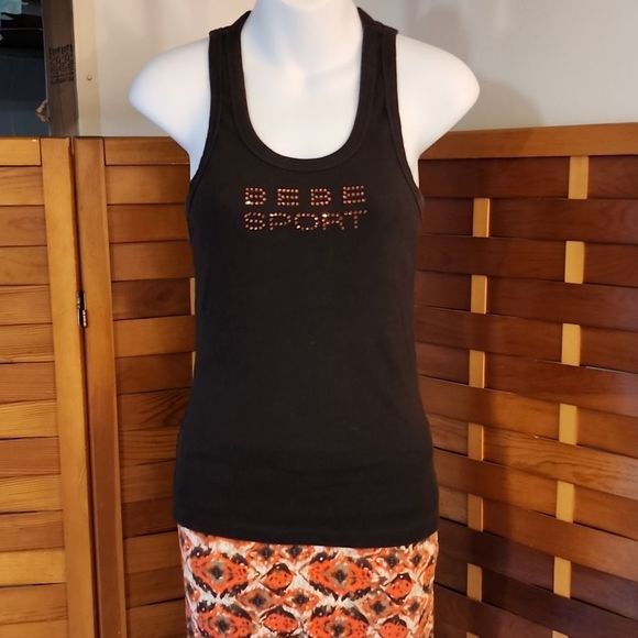 bebe Tops Vintage Bebe Sport Brand Tank Top Poshmark